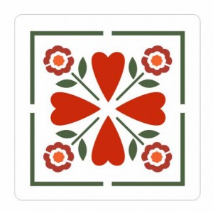 Трафарет Event Design "Квилт" КВ-35, 15х15 см